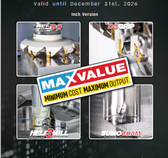 Iscar MAX-OUT Promo – expires 12/31/26