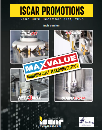 Iscar MAX-OUT Promo - expires 12/31/26