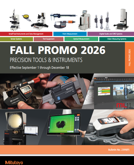 Mitutoyo Fall Promotion – expires 12/18/26