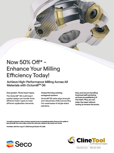 Seco Octomill 06 Promo - expires 10/31/25