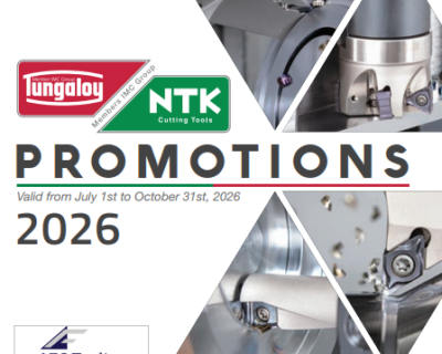 Tungaloy 2nd Half 2026 Promotion – expires 10/31/26