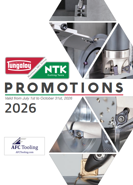 Tungaloy 2nd Half 2026 Promotion – expires 10/31/26