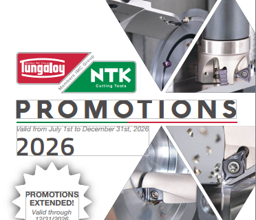 Tungaloy 2nd Half Promo – expires 12/31/26