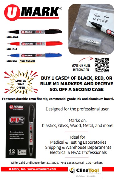 U Mark M1 Marker Promo - expires 12/31/25