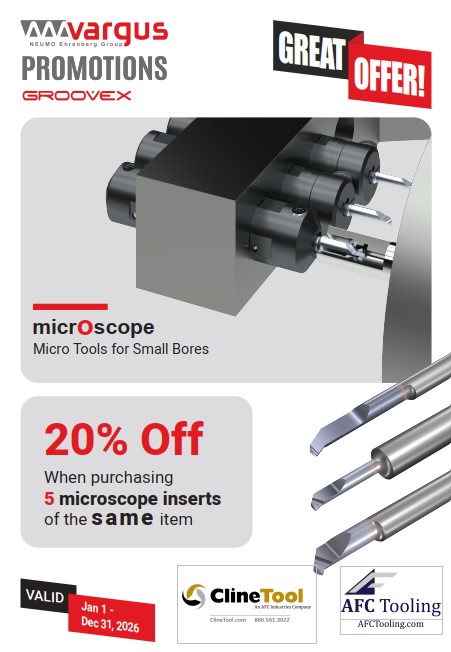 Vargus Micro Tool Promotion (expires 12/31/26)