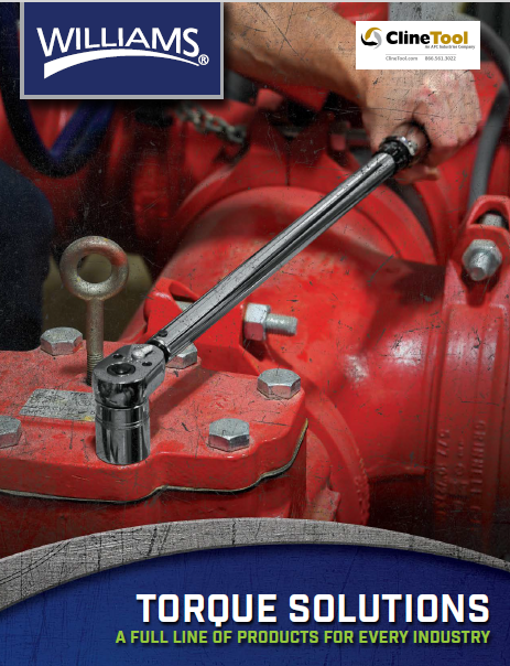 New Williams Industrial Torque Solutions Catalog