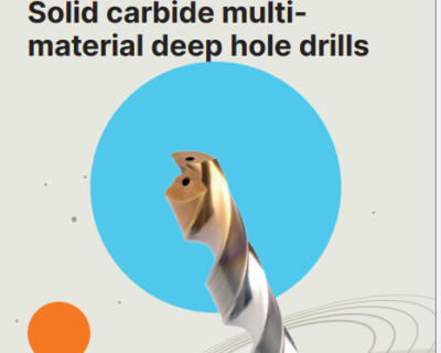 New Dormer Product: Solid Carbide Multi-material Deep Hole Drills
